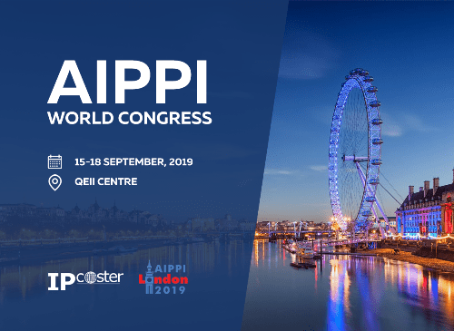 We are pleased to announce that IP-Coster is exhibiting at the AIPPI World Congress in London, United Kingdom between 15th and 18th September 2019