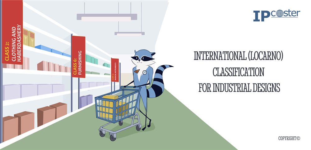 International (Locarno) classification for industrial designs